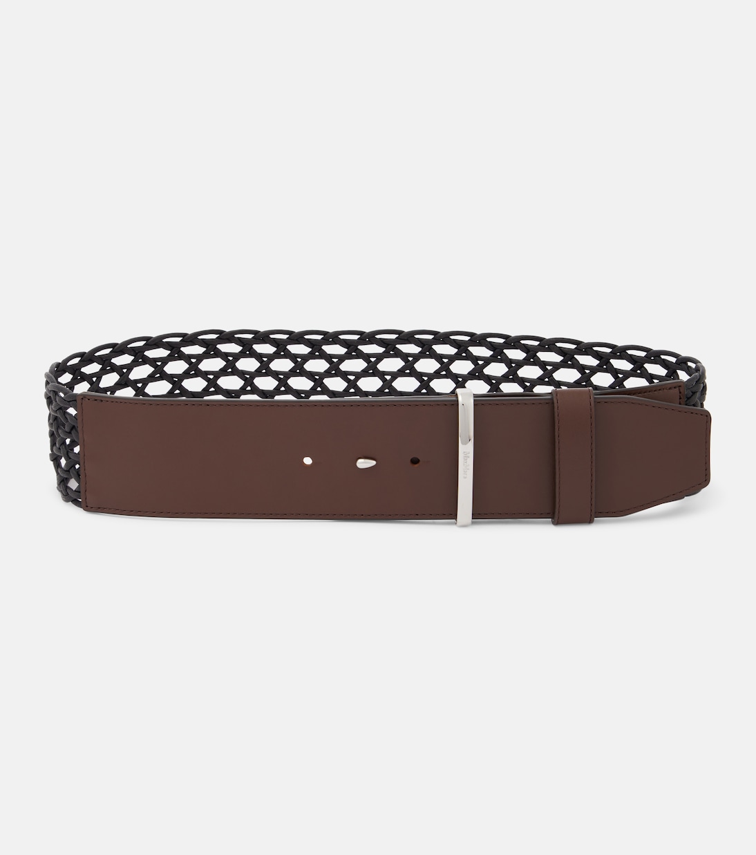 Leather and canvas belt | Max Mara