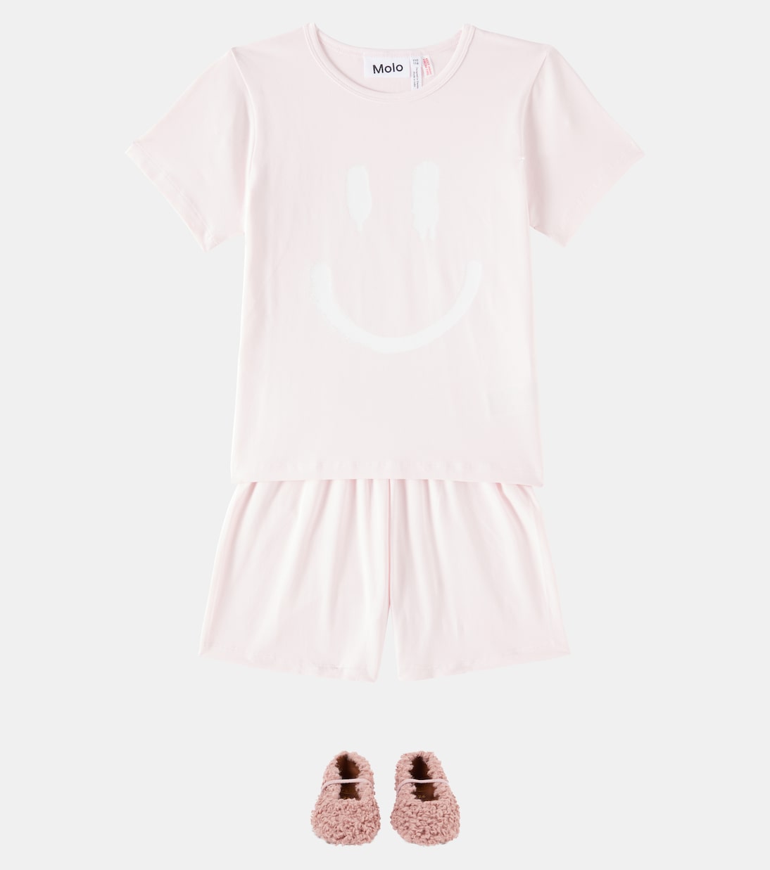 Luvis printed cotton-blend jersey pajamas | Molo