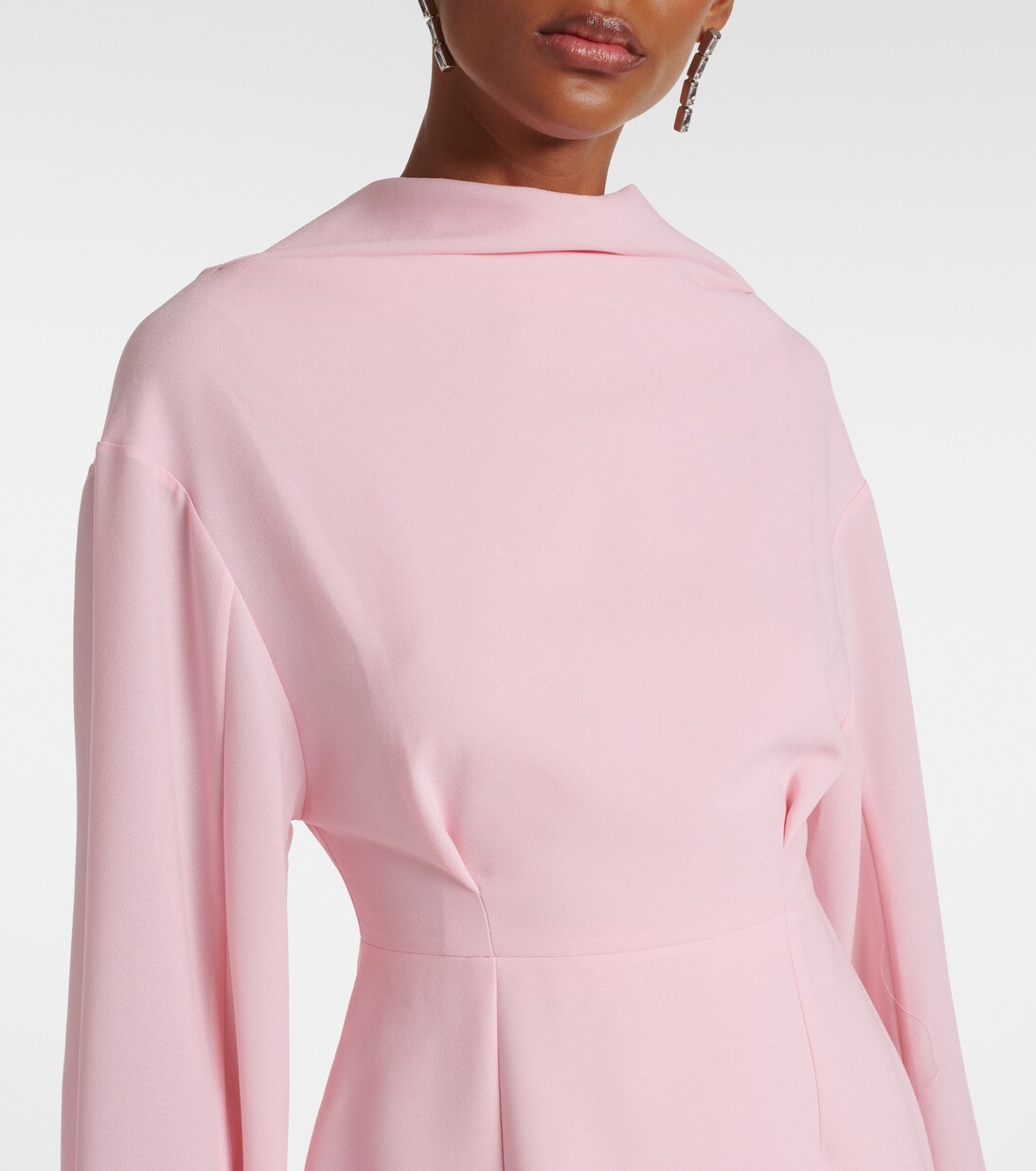 Robe midi Nour en crêpe | Roksanda