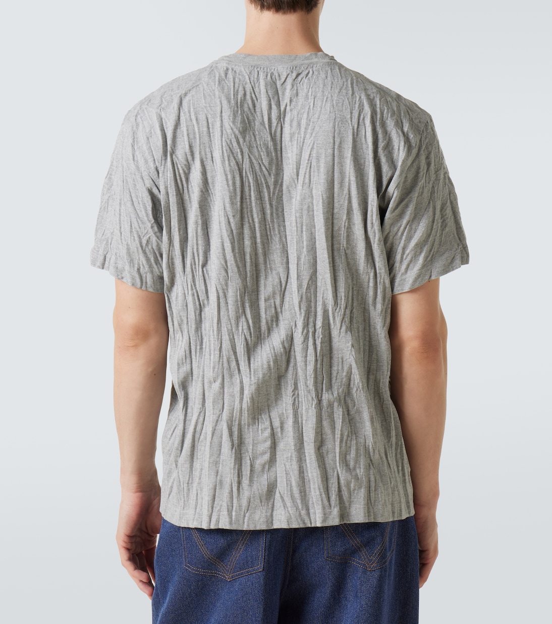 Printed cotton-blend jersey T-shirt | Bottega Veneta