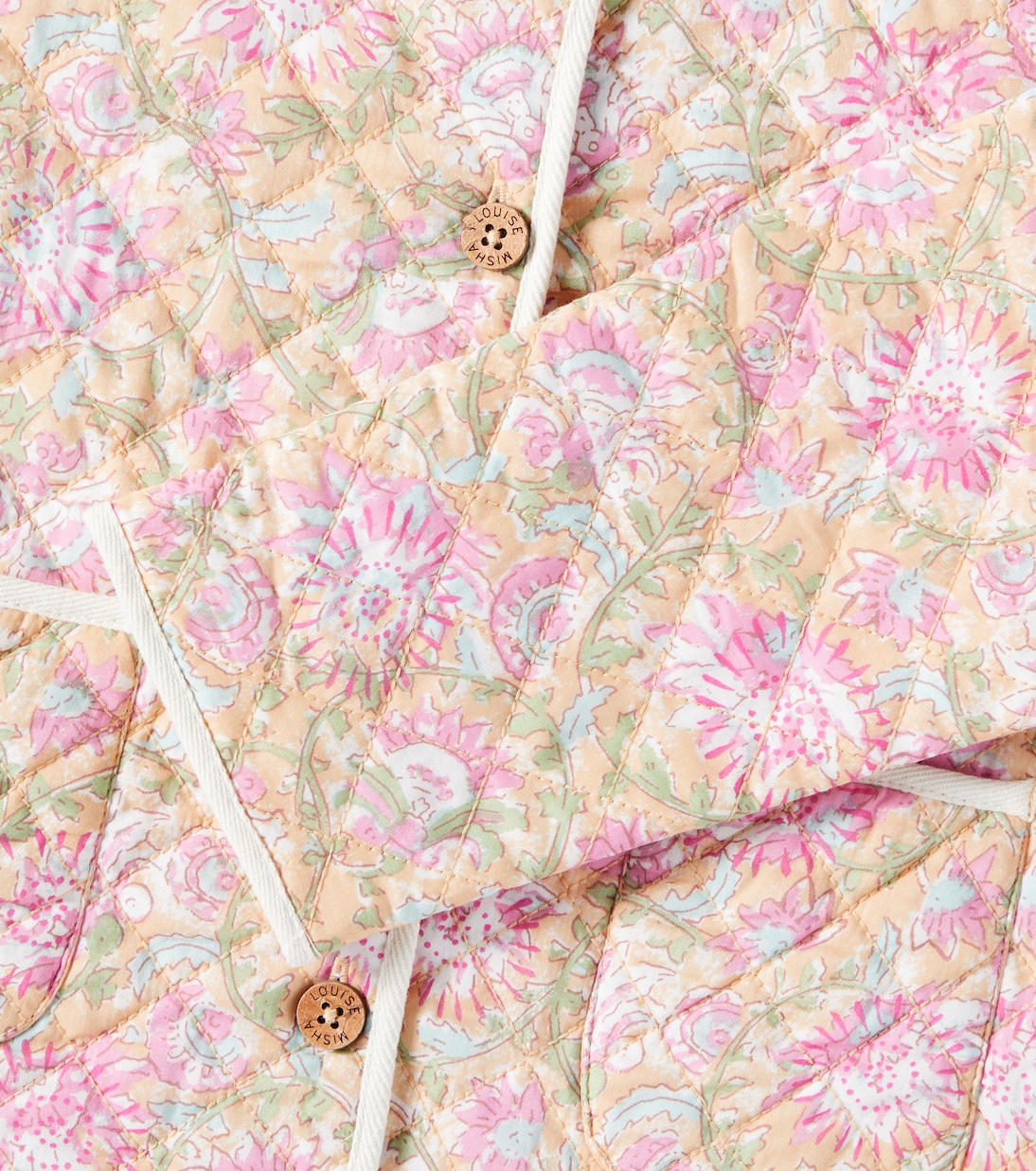 Bedruckte Jacke Astrid aus Baumwoll-Voile | Louise Misha