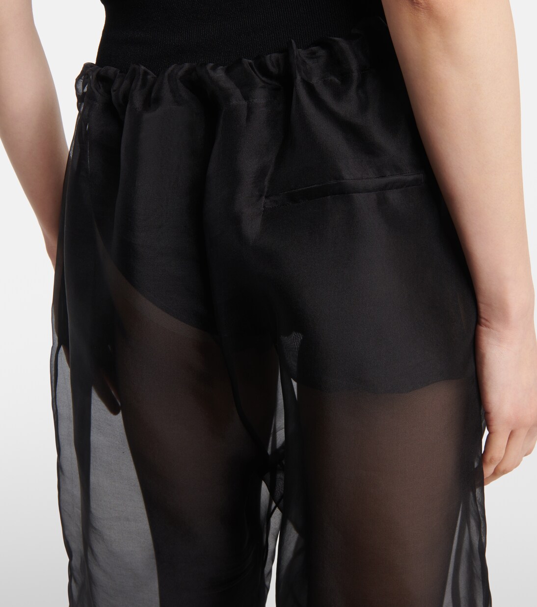 Weite Hose Trenton aus Organza | Khaite