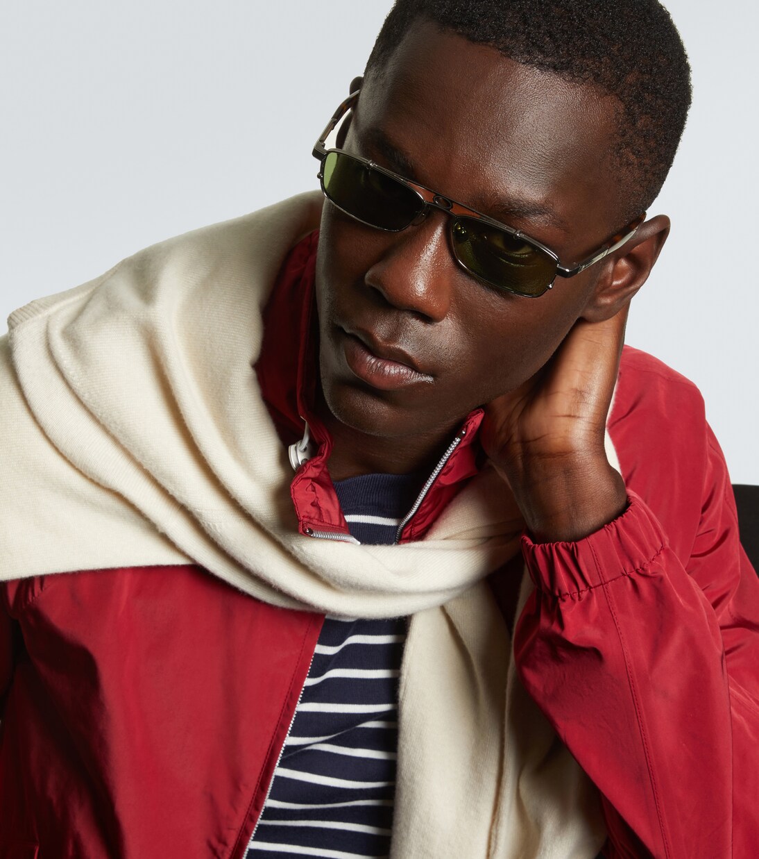 Paloma rectangular sunglasses | Brunello Cucinelli