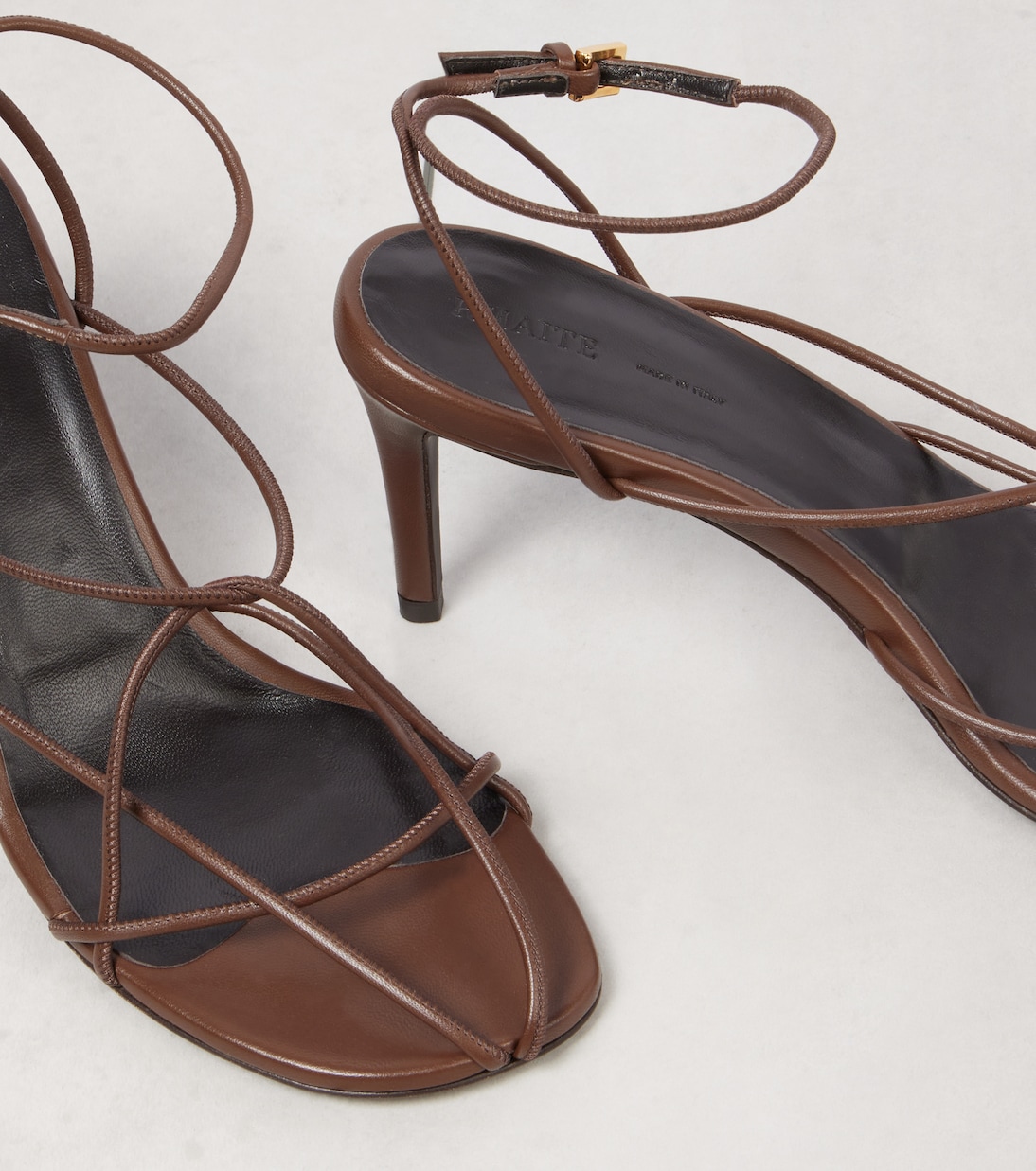 Loulou 75 leather sandals | Khaite
