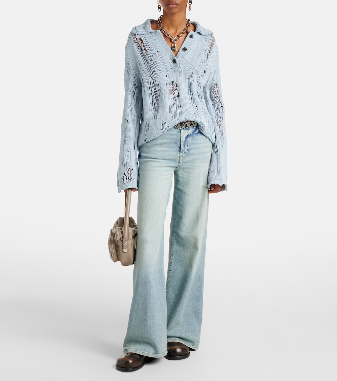 Jeans flared Jo a vita bassa | 7 For All Mankind