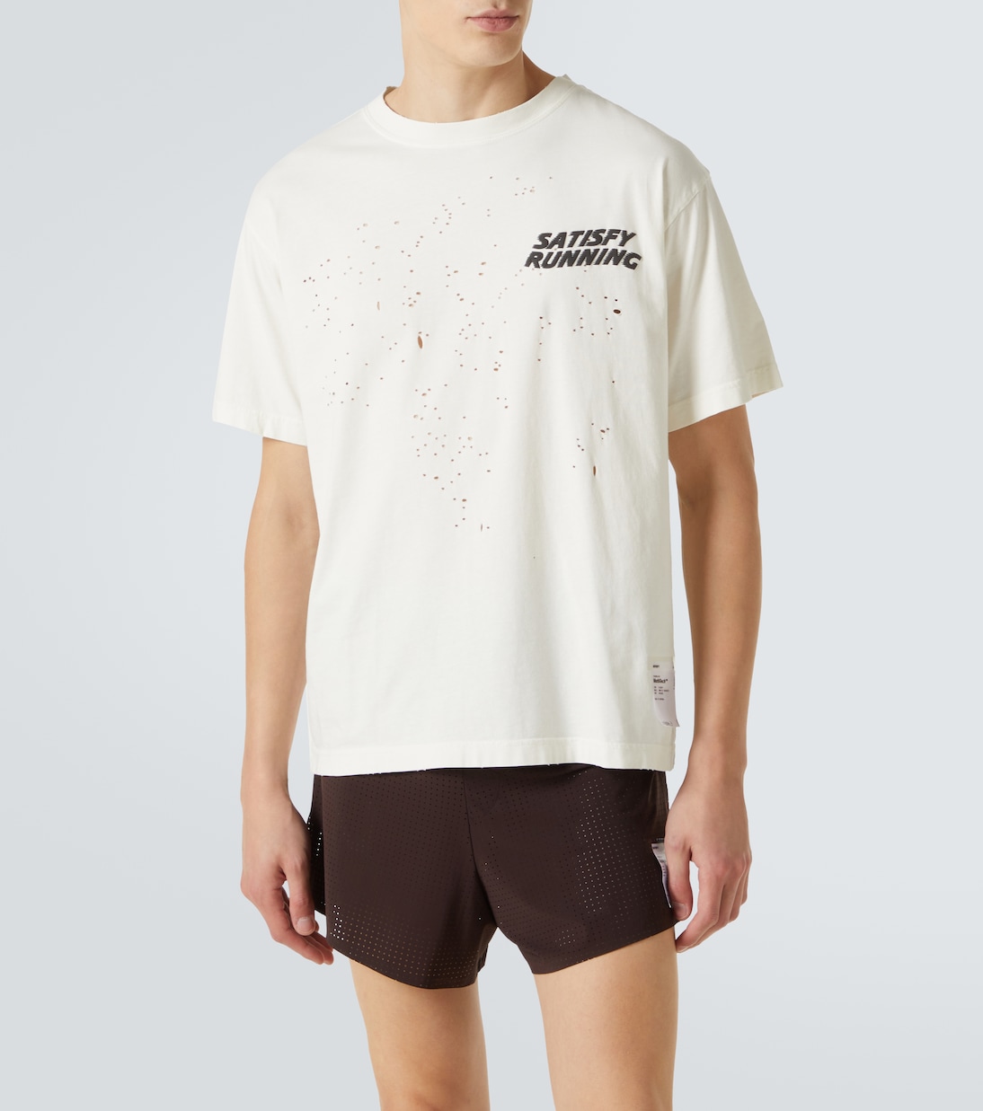 T-Shirt MothTech aus Baumwoll-Jersey | Satisfy