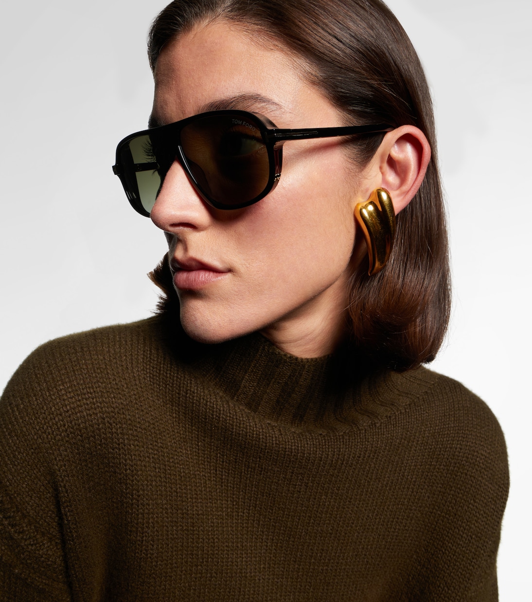 Lunettes de soleil Guillaume aviateur | Tom Ford