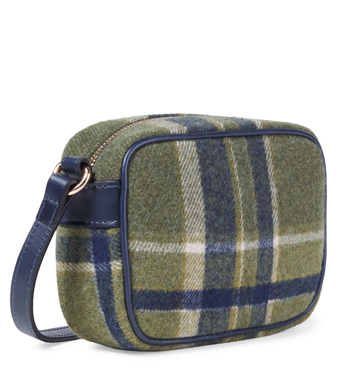 Sac à bandoulière à carreaux et logo | Chloé Kids