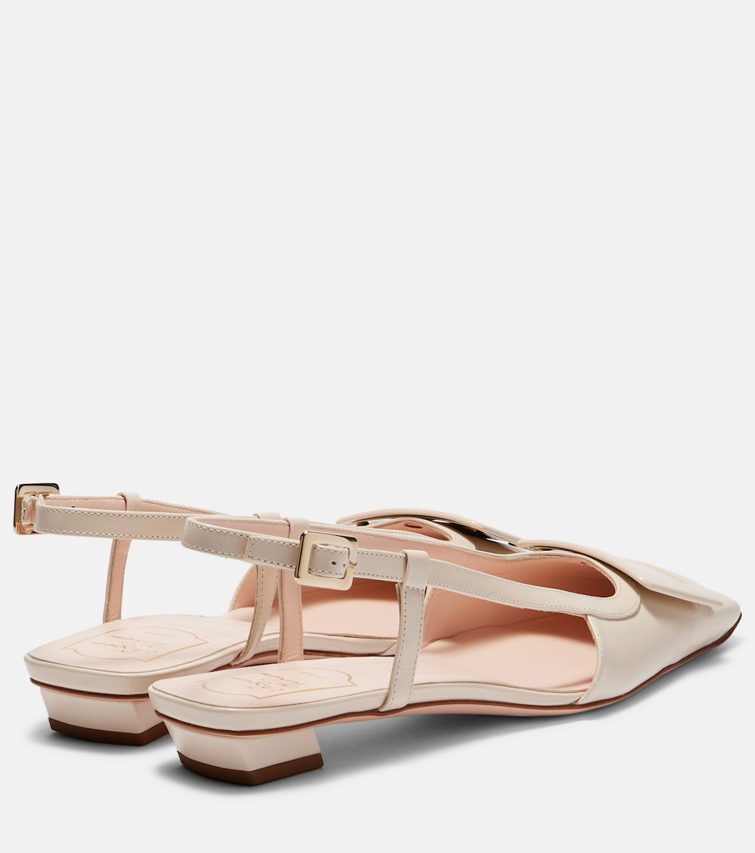 Belle Vivier 25 leather ballet flats | Roger Vivier