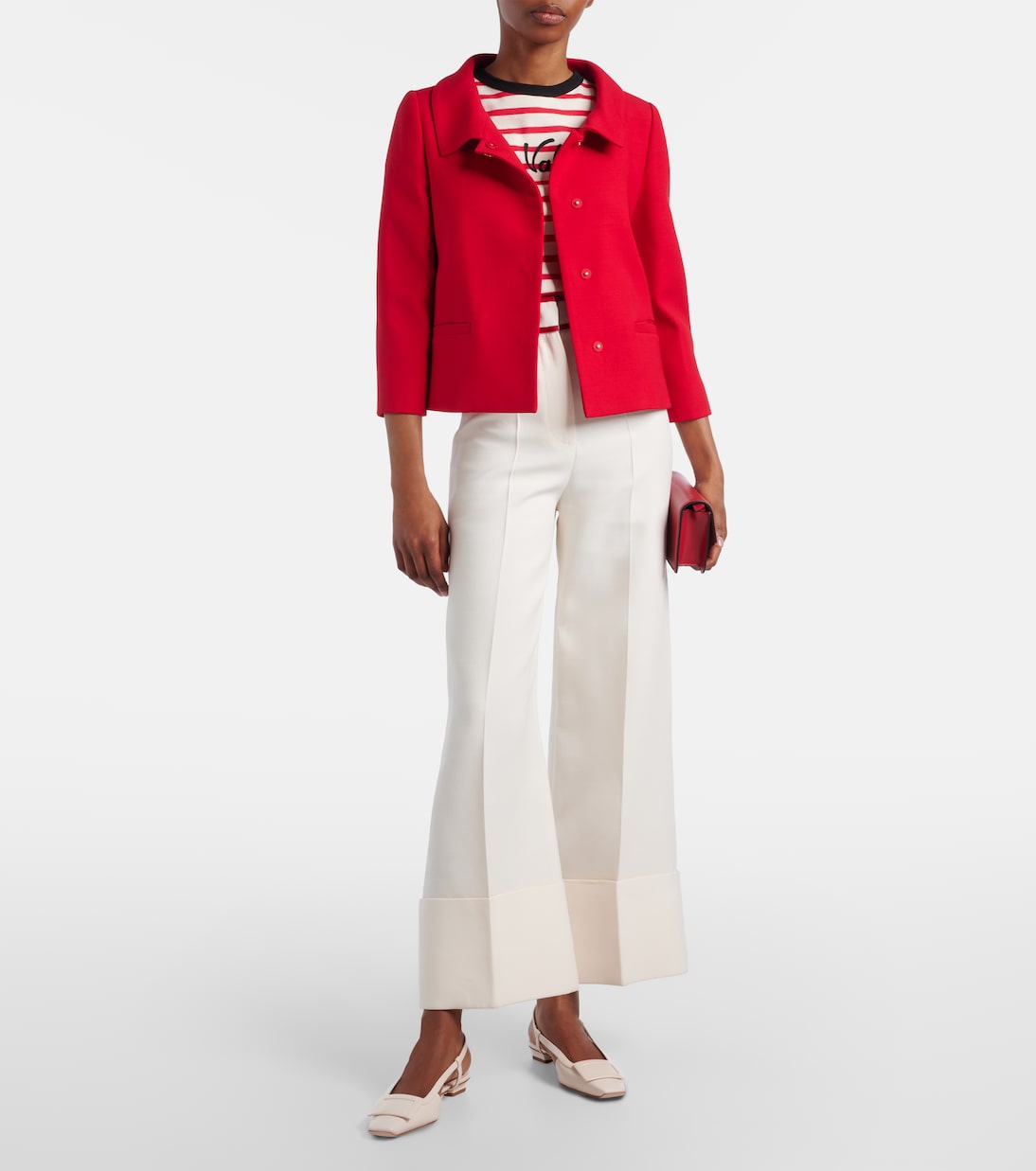 Belle Vivier 25 leather ballet flats | Roger Vivier