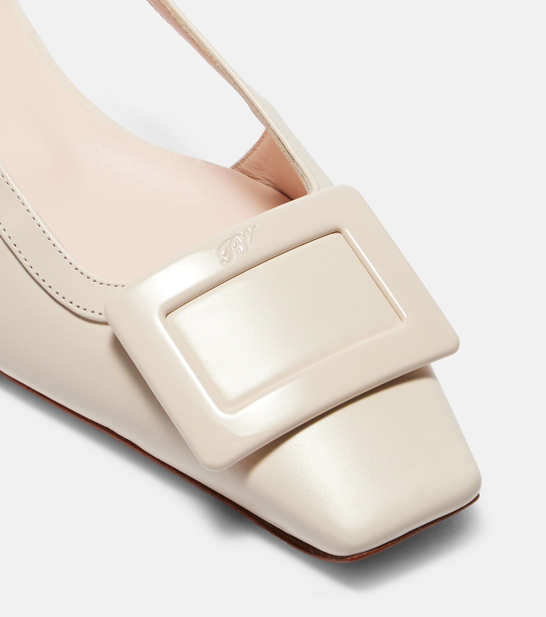 Belle Vivier 25 leather ballet flats | Roger Vivier