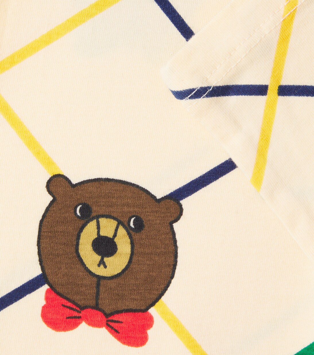 Printed cotton-blend jersey leggings | Mini Rodini