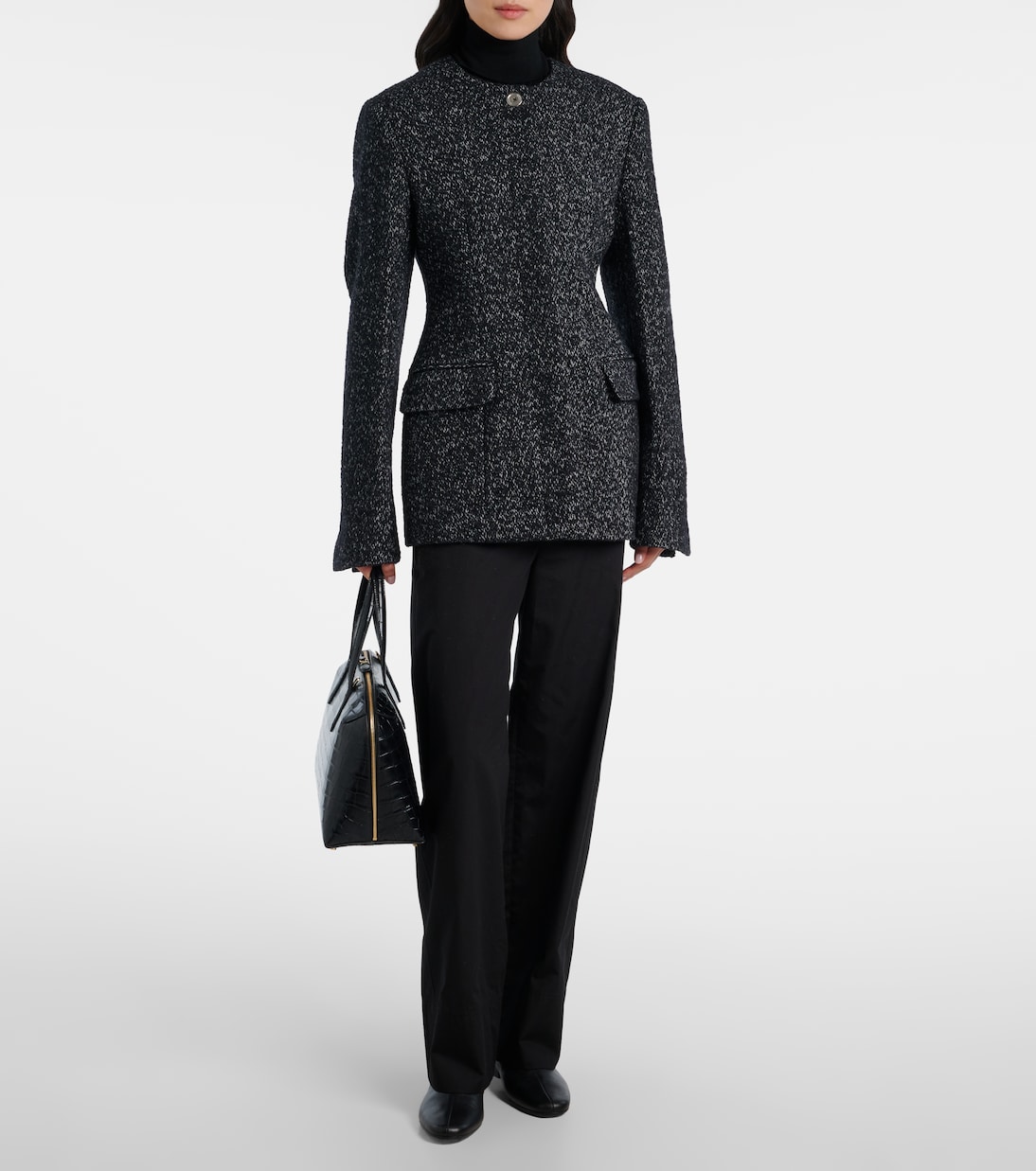 Tote Bag Lounge Medium aus Leder | Toteme