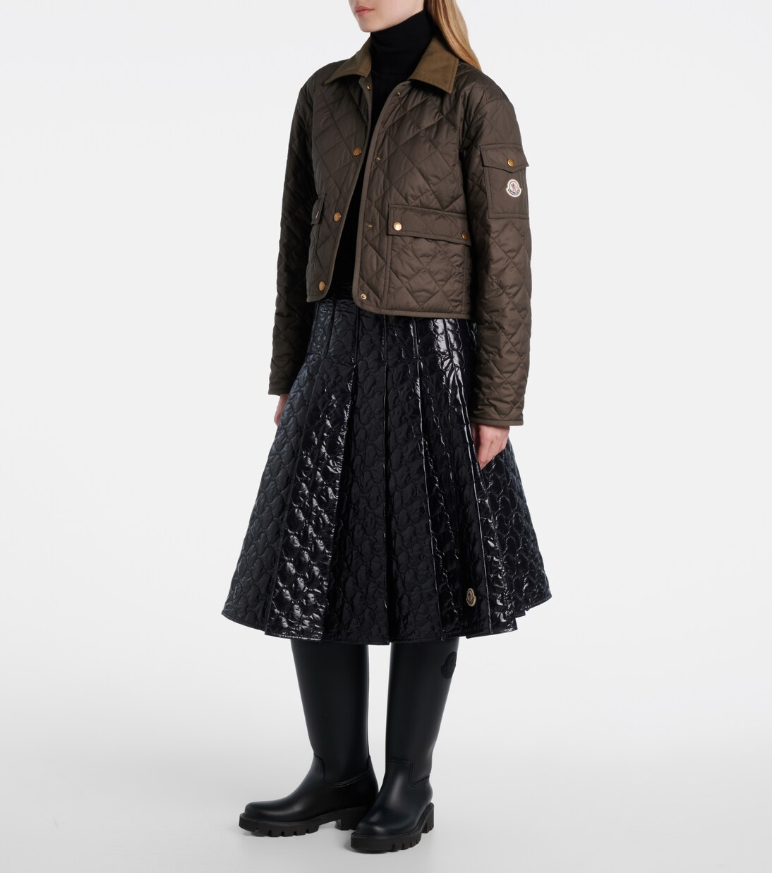 Gonna midi trapuntata | Moncler