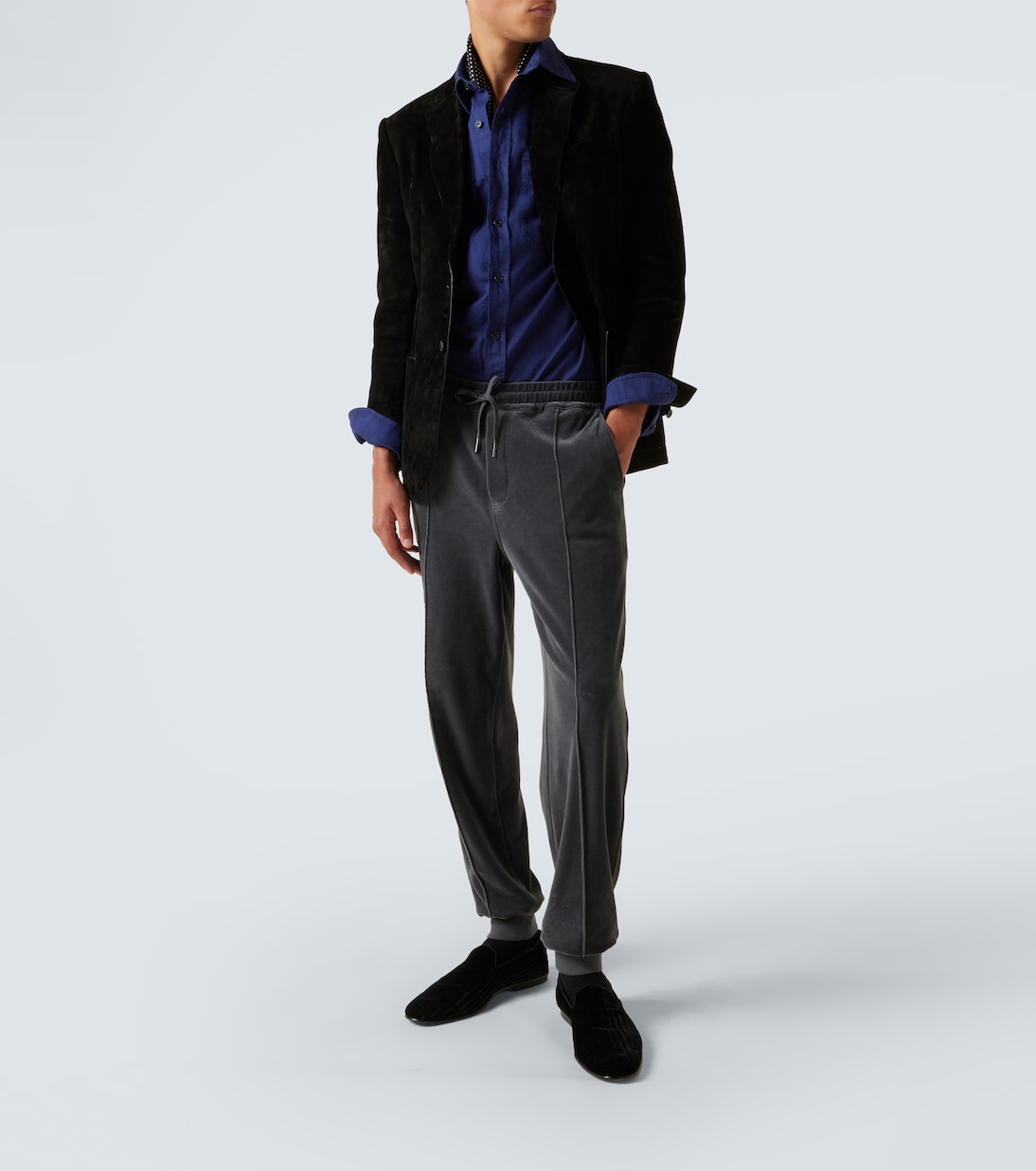 Cotton and linen drill shirt | Tom Ford