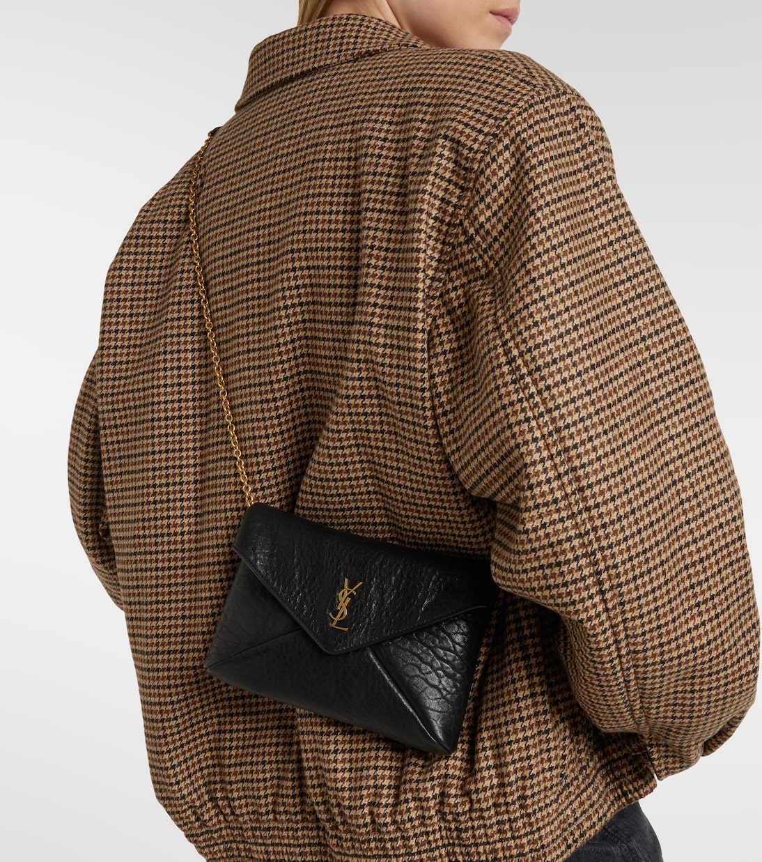 Cassandre leather shoulder bag | Saint Laurent