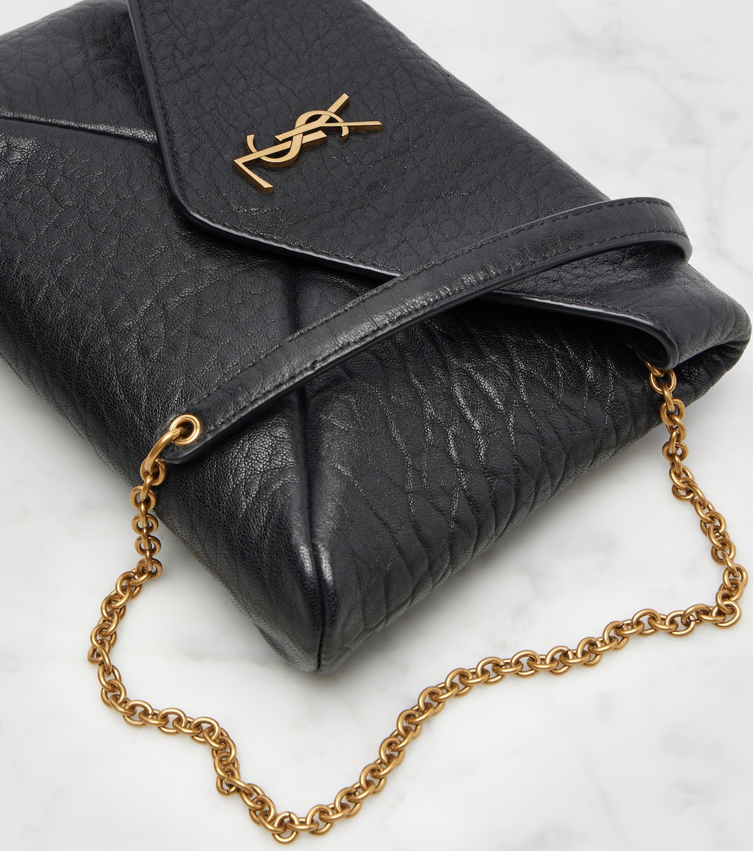 Cassandre leather shoulder bag | Saint Laurent