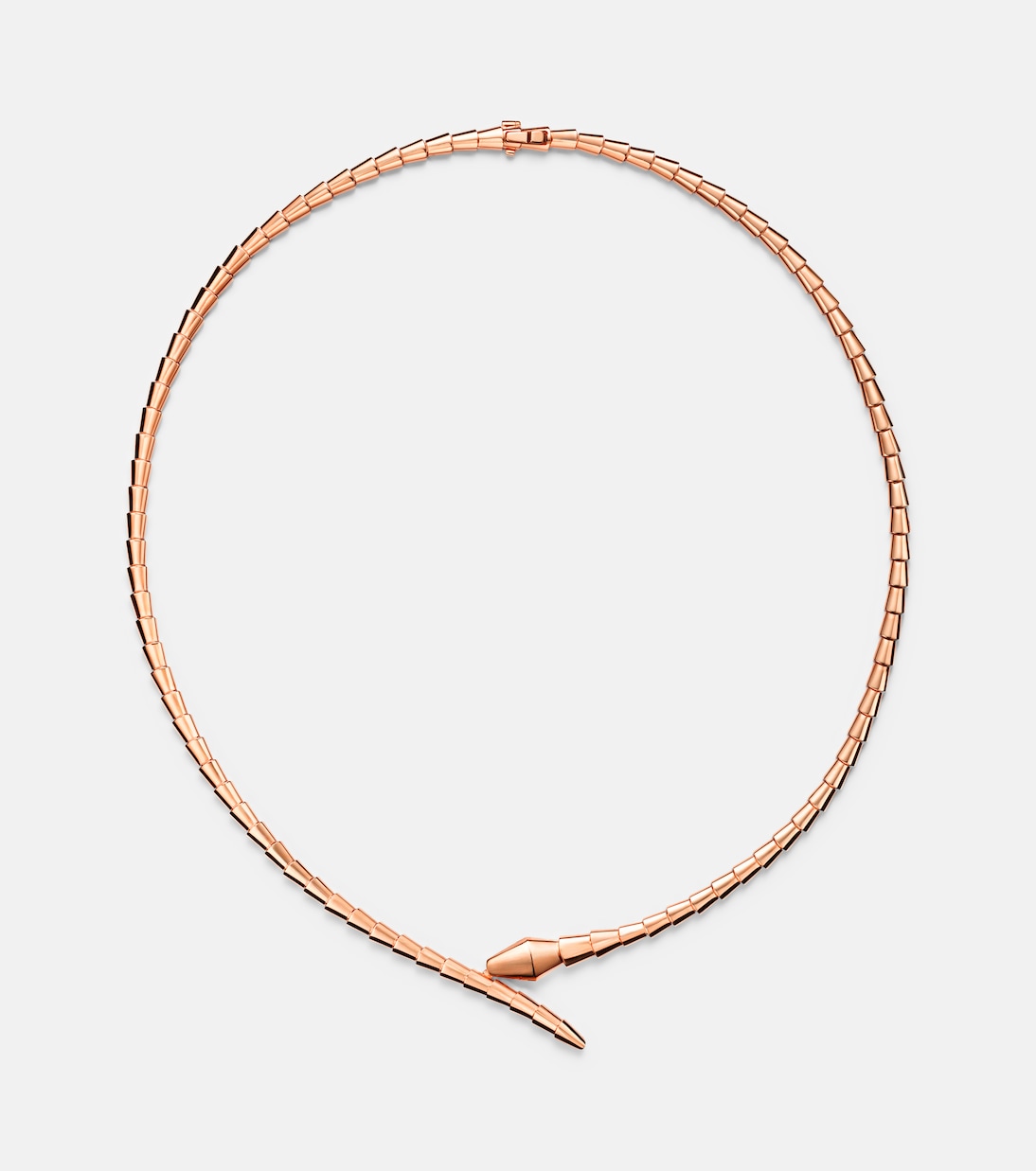 Serpenti Viper 18kt rose gold necklace | Bvlgari