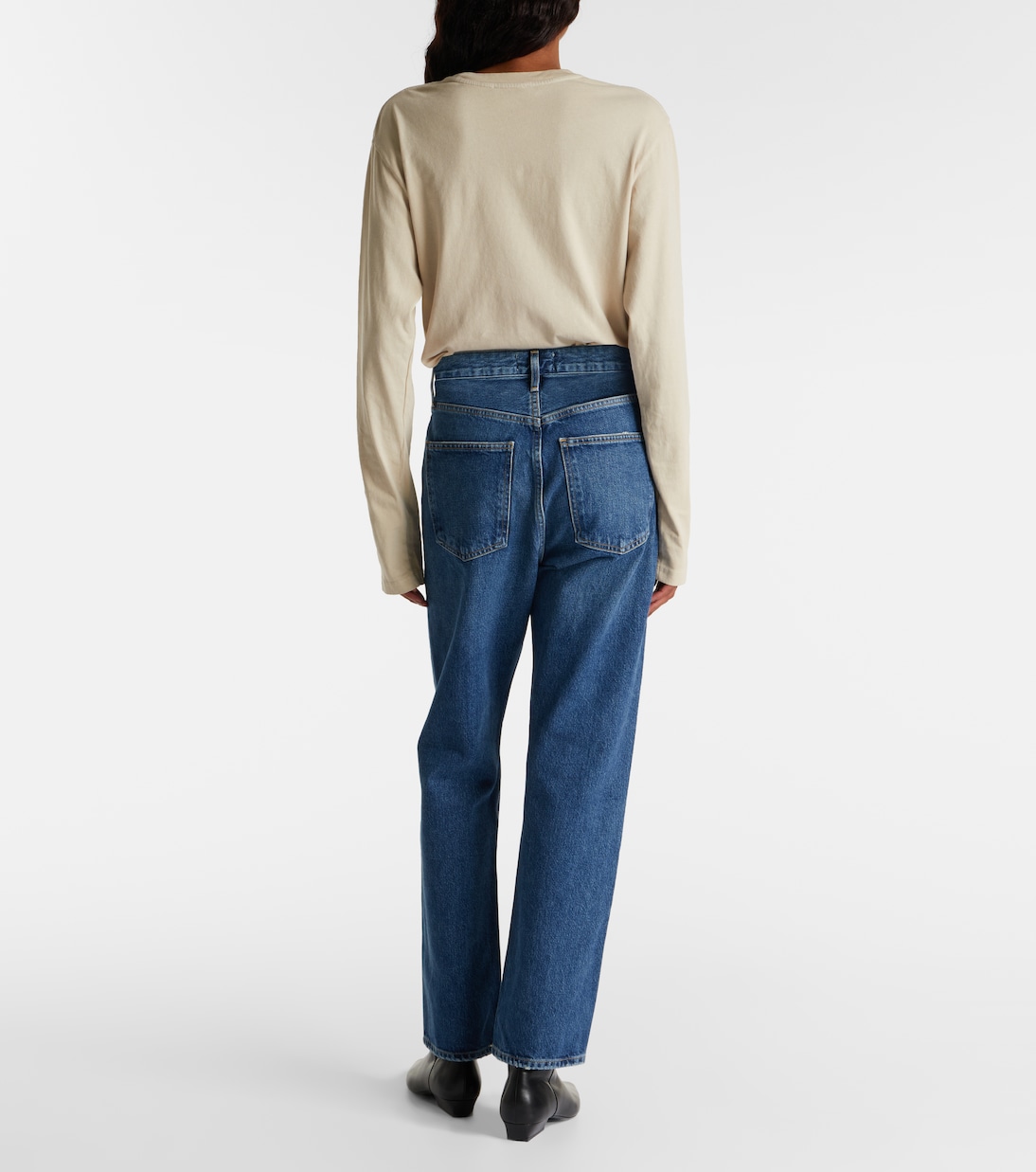 Mid-Rise Straight Jeans ’90s | Agolde