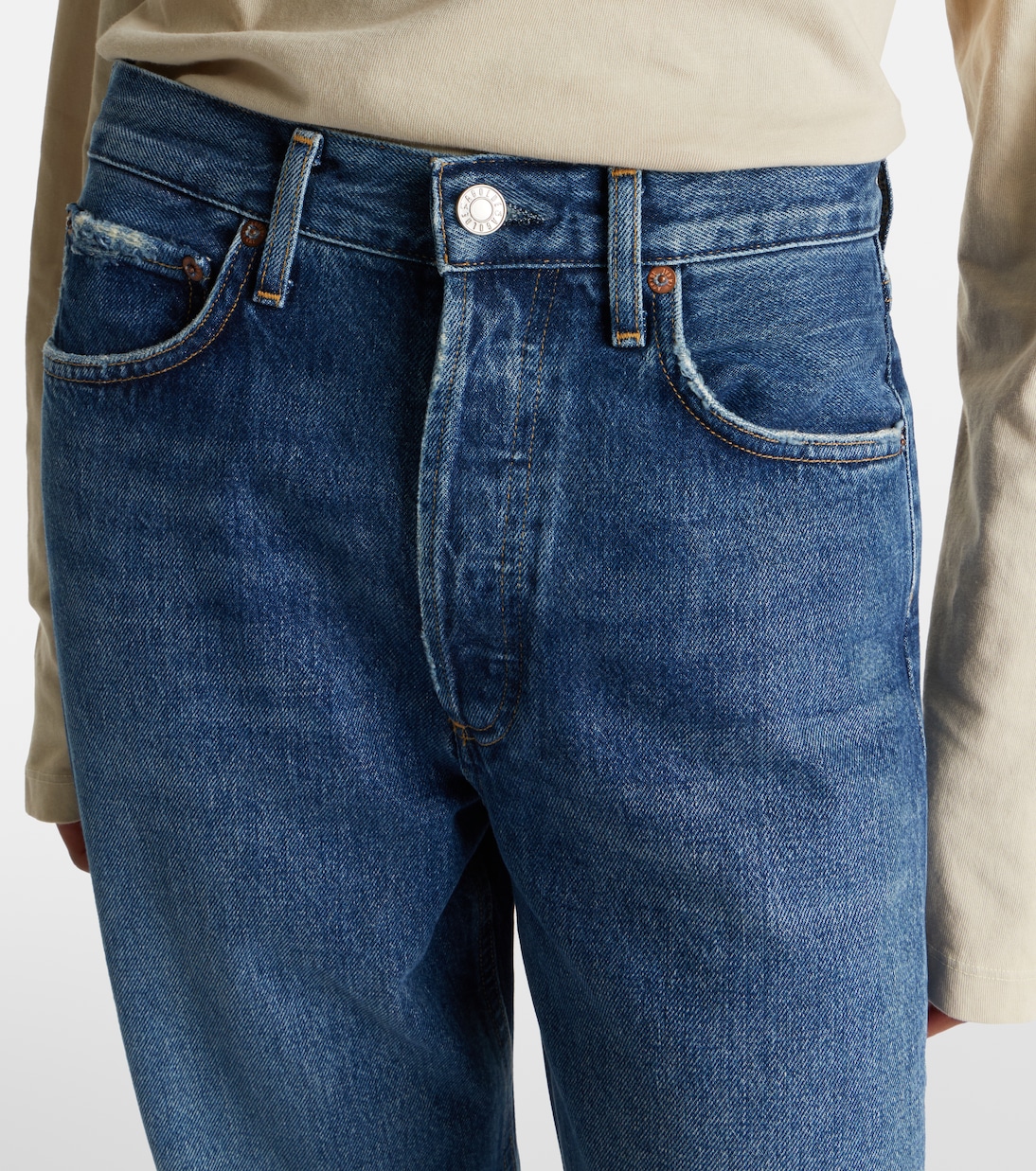 Mid-Rise Straight Jeans ’90s | Agolde