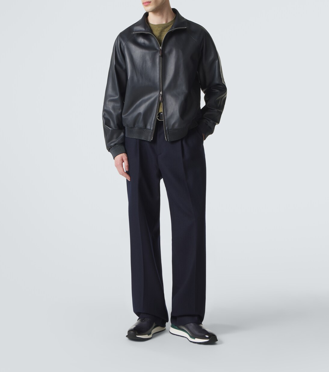 Leather sneakers | Berluti