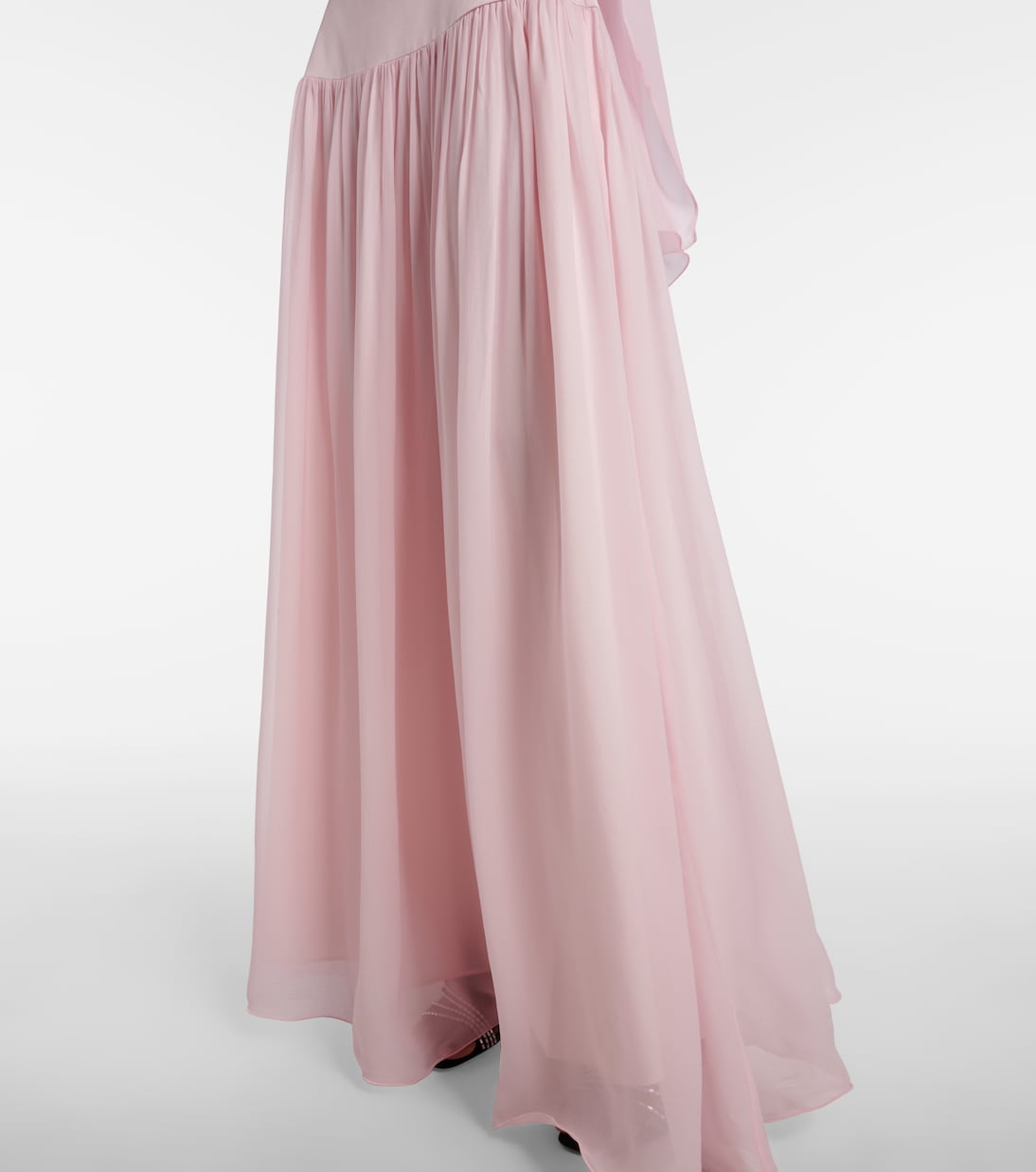 High-Rise-Maxirock Solene aus Mesh | Posse