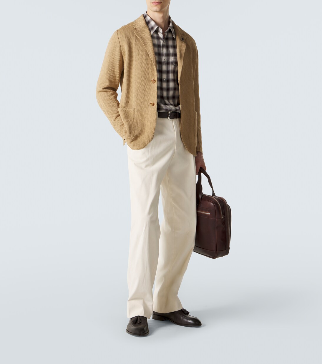 Cotton-blend blazer | Lardini