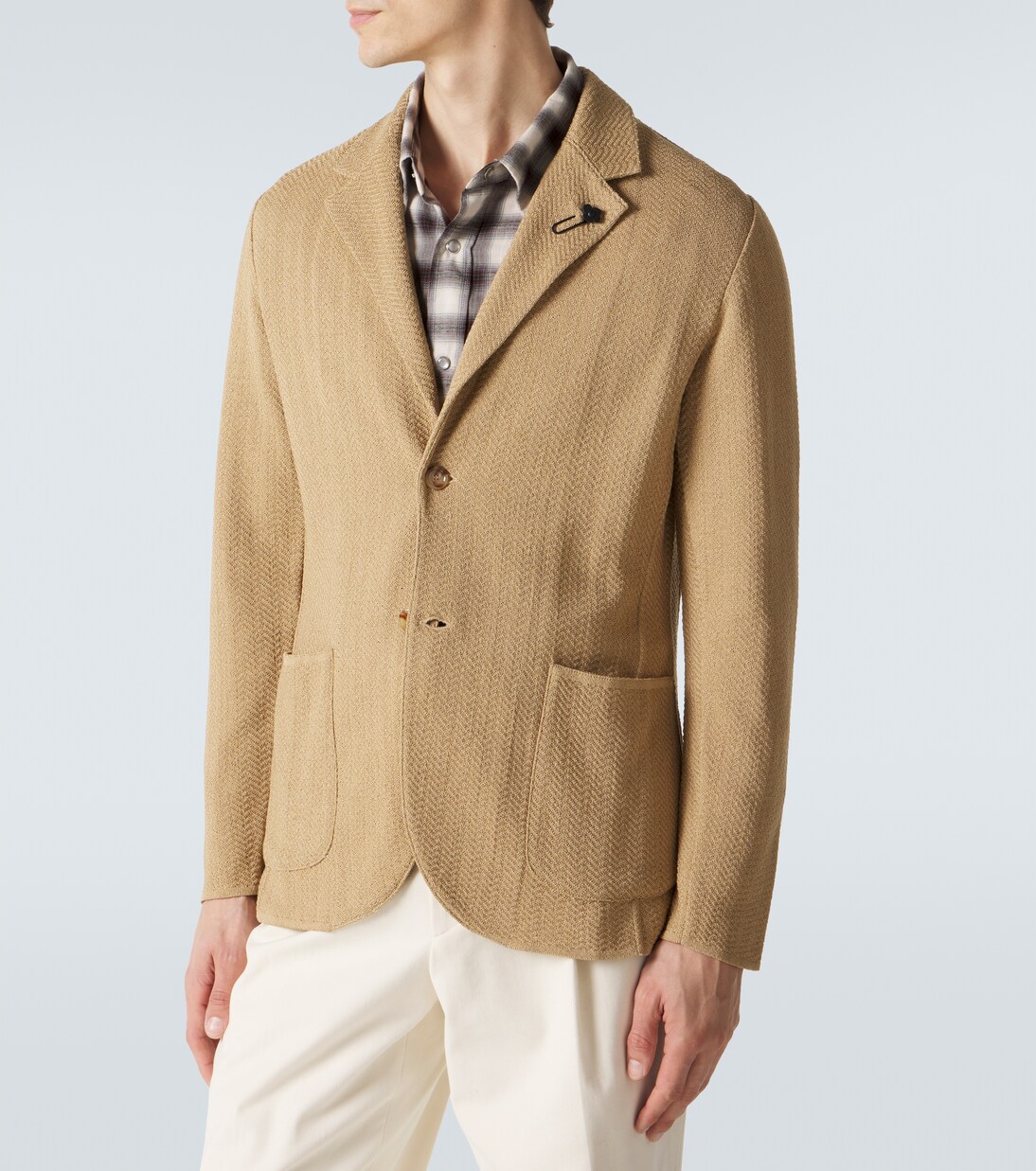 Cotton-blend blazer | Lardini