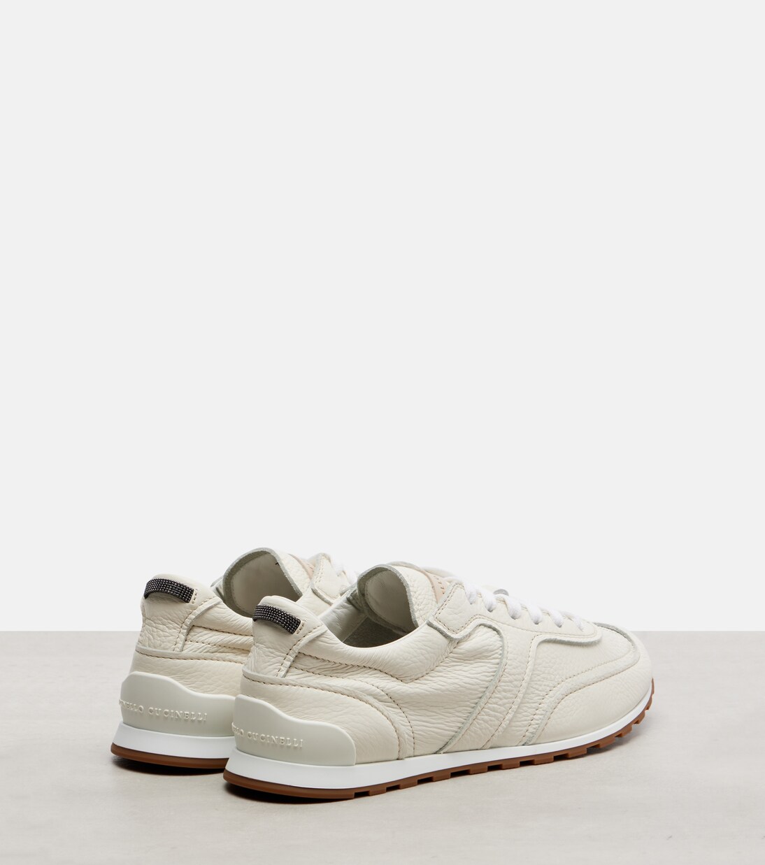 Leather sneakers | Brunello Cucinelli