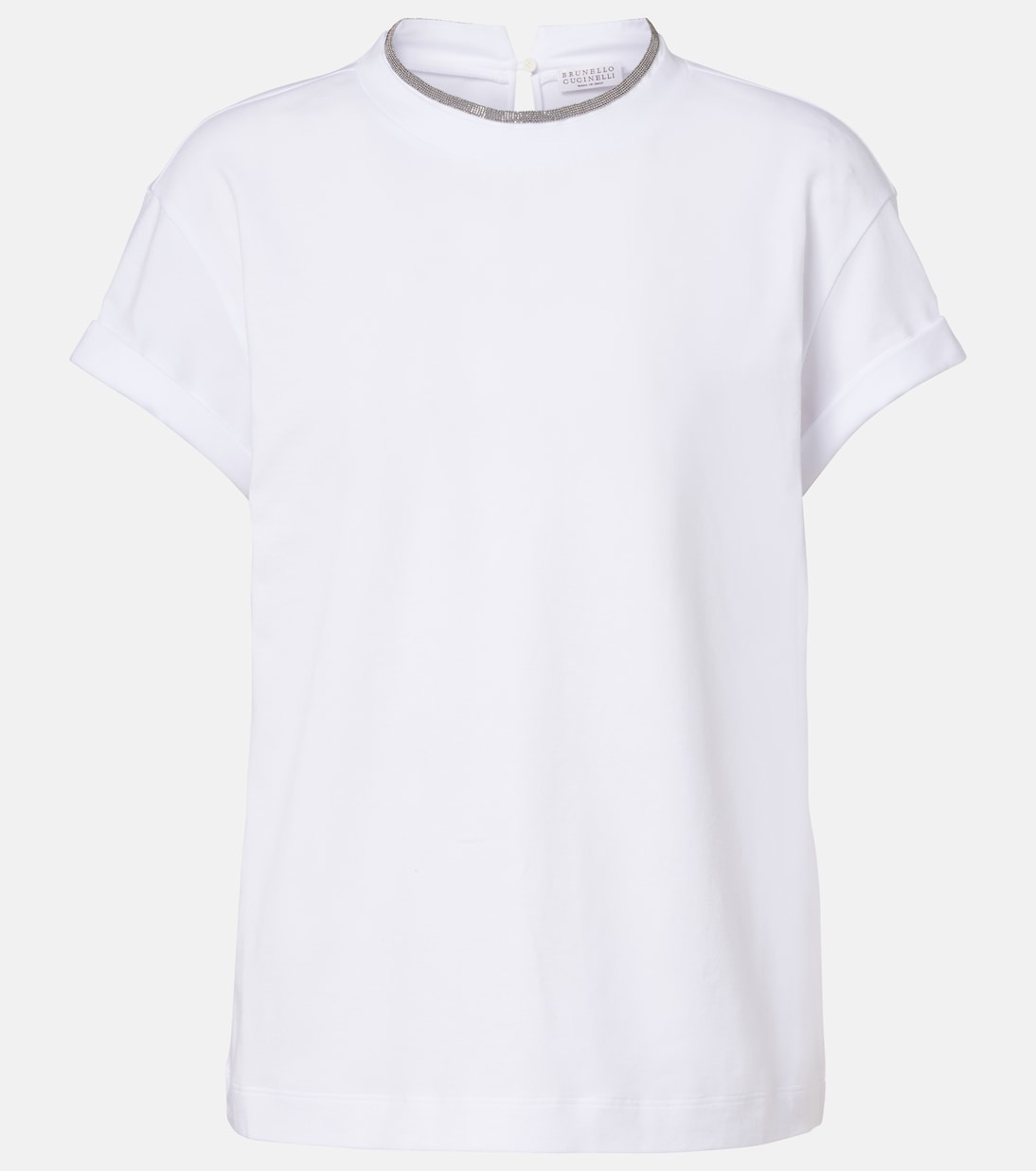 Cotton-blend T-shirt | Brunello Cucinelli