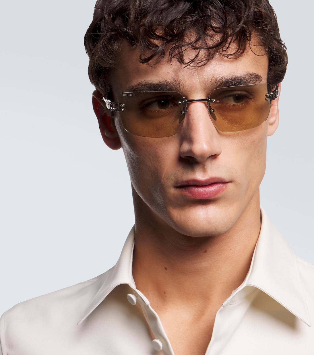 Block Bending rectangular sunglasses | Gucci