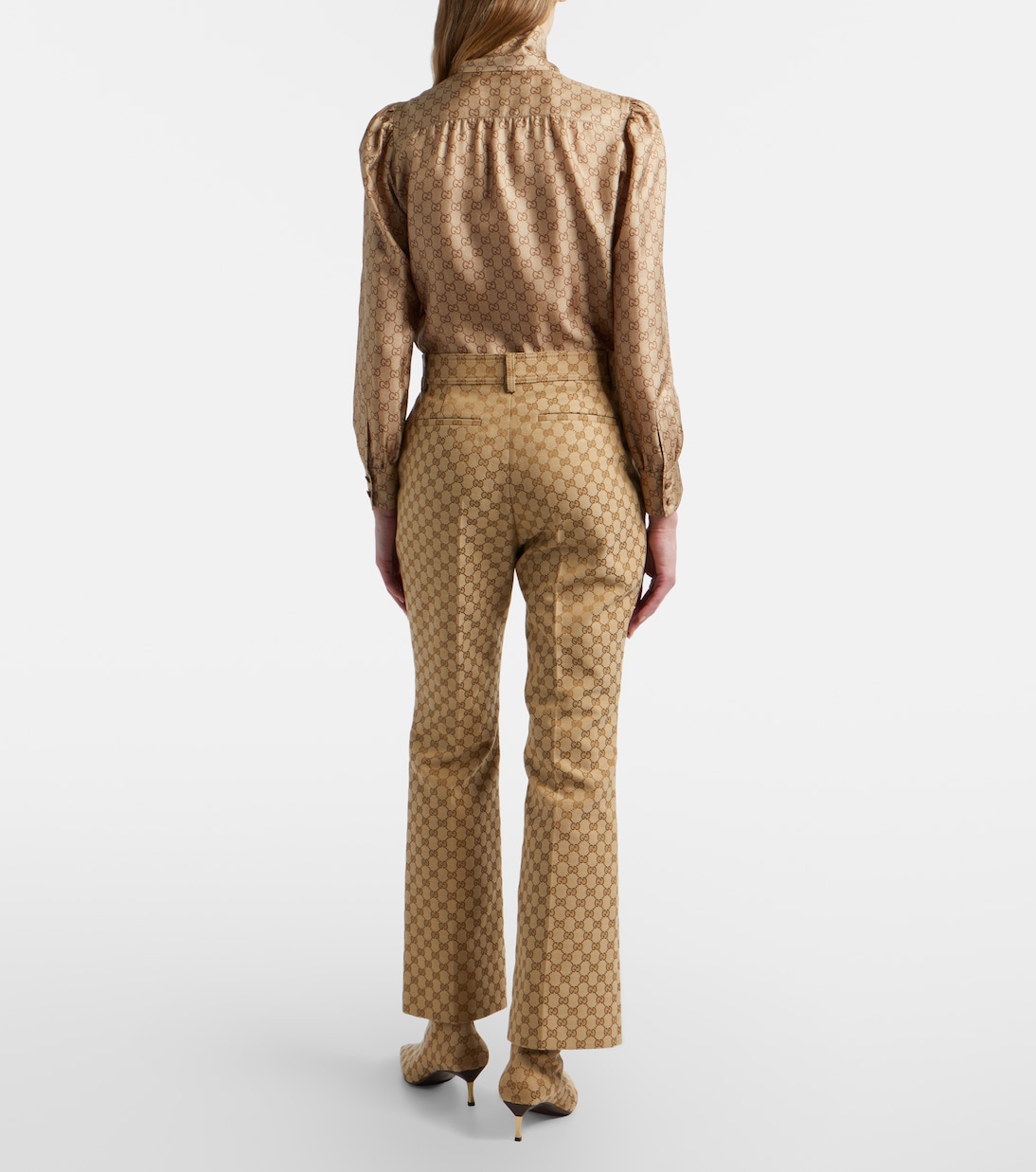 GG Canvas flared pants | Gucci
