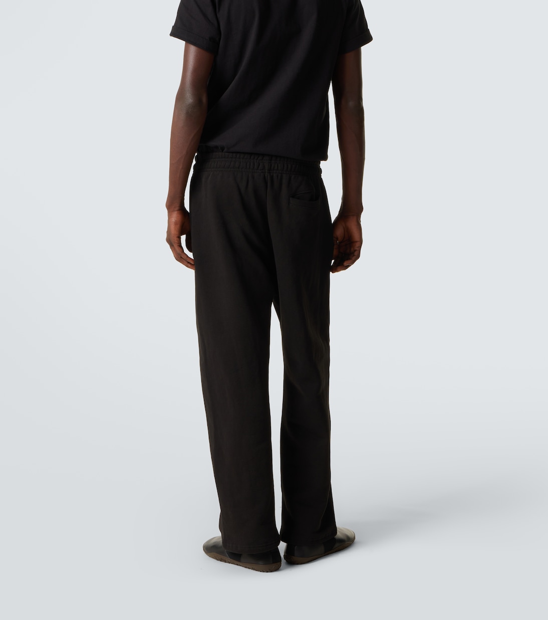 Cotton jersey straight sweatpants | Entire Studios