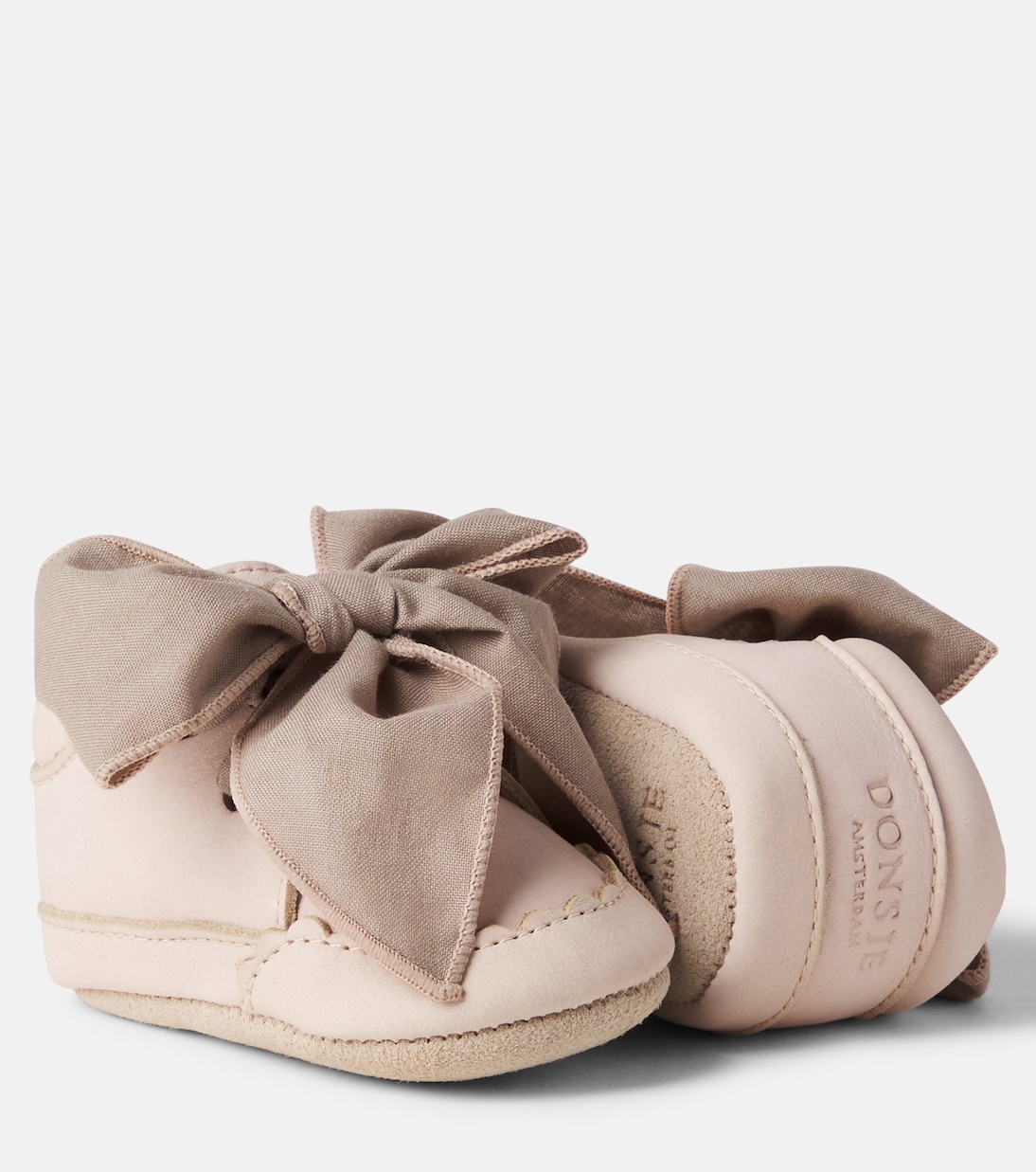 Baby Lonny leather booties | Donsje
