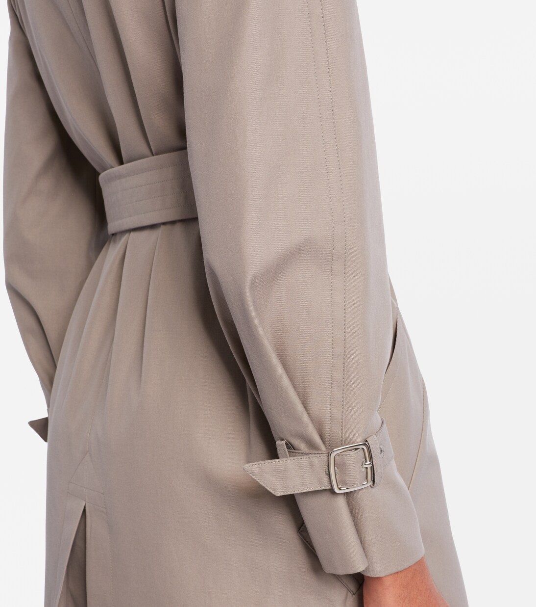Pancia cotton gabardine trench coat | Max Mara