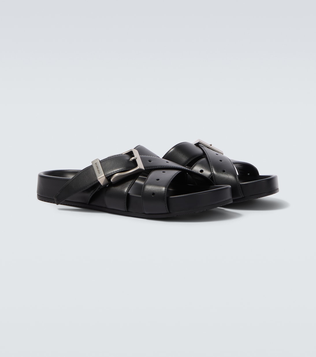 Mules Belt de piel | Balenciaga