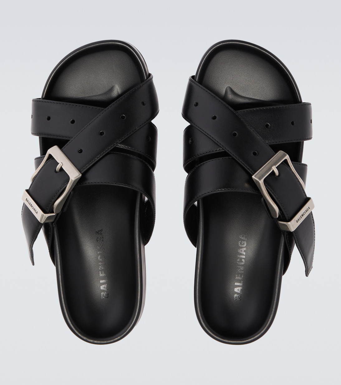 Mules Belt de piel | Balenciaga