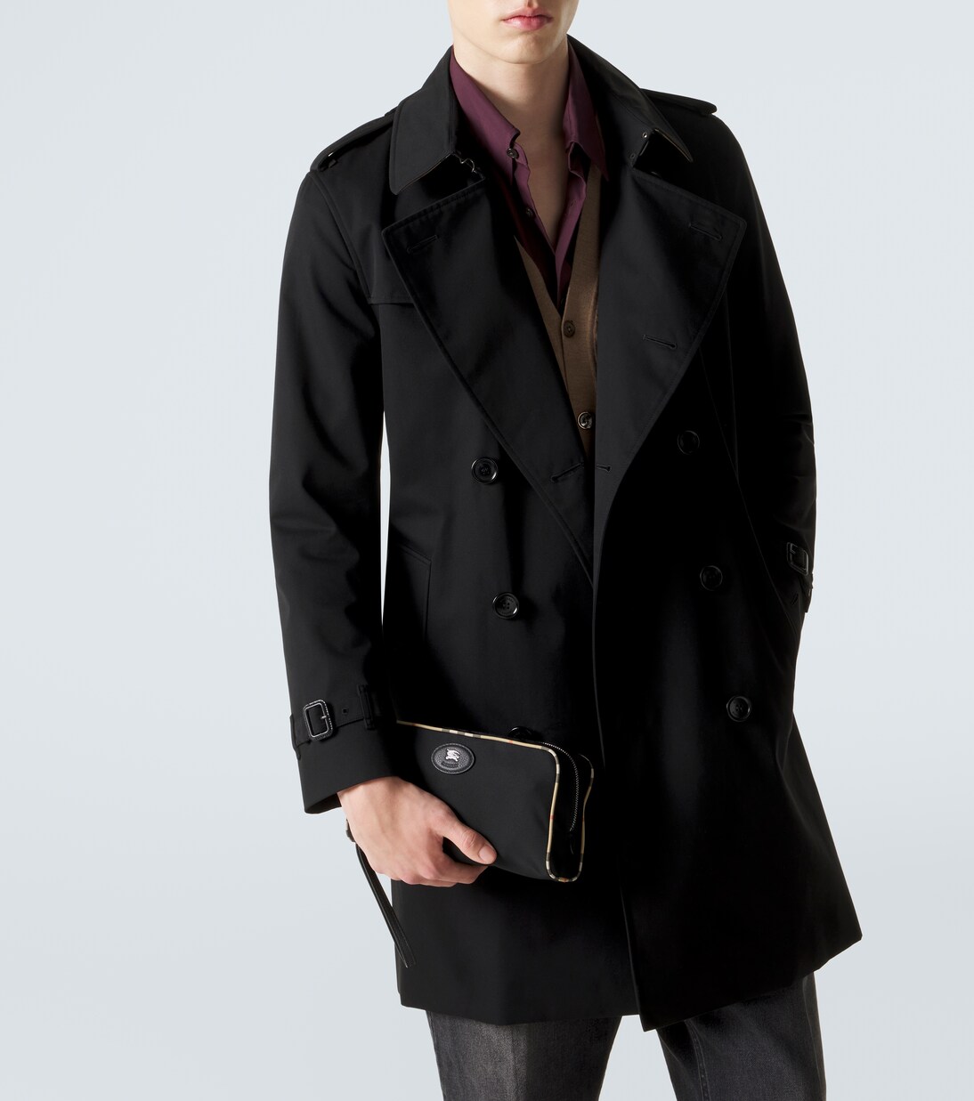 Pouch de lona con EKD | Burberry