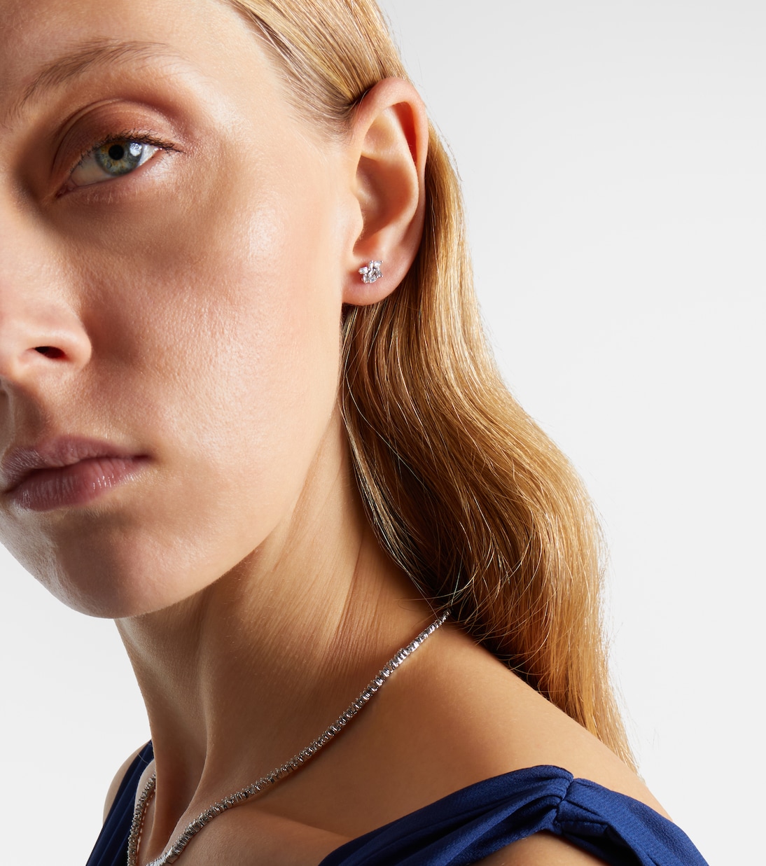 Ohrringe Classic aus 18kt Weißgold mit Diamanten | Suzanne Kalan