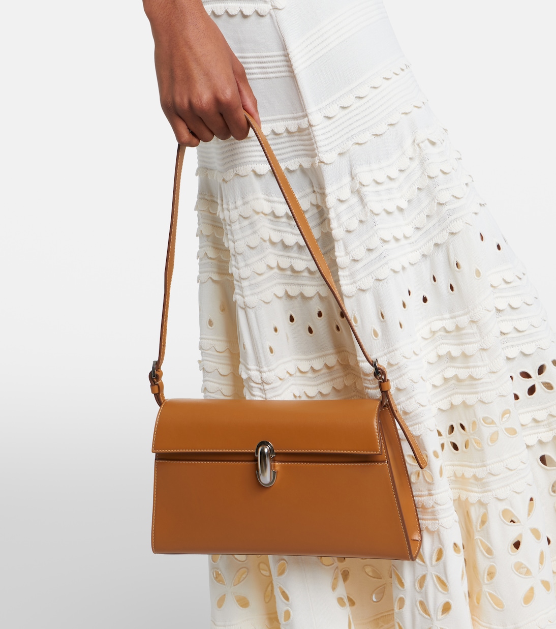 Symmetry leather shoulder bag | Savette