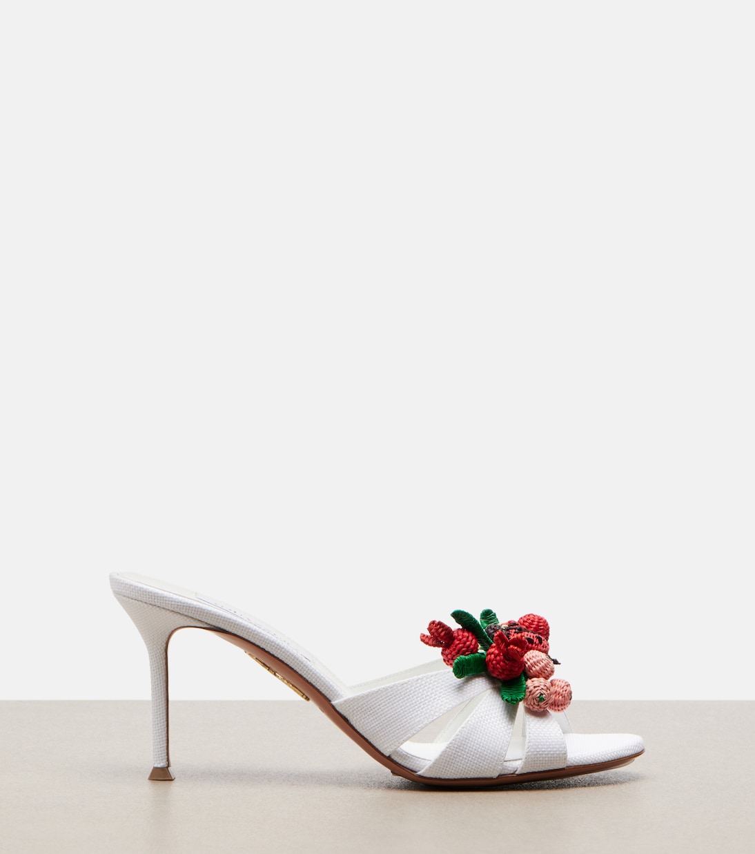 Botanica raffia mules | Aquazzura