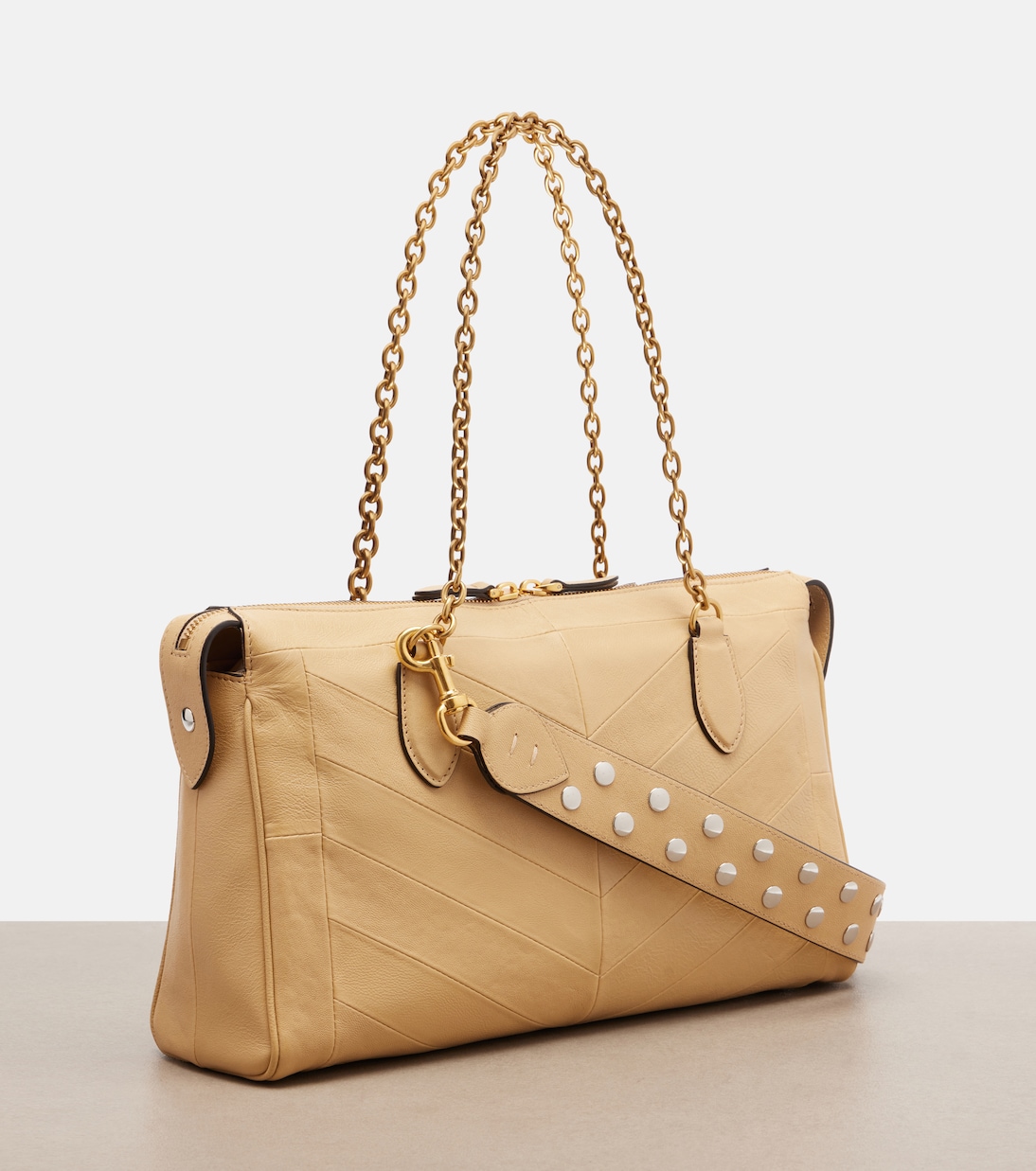 Schultertasche Panthea VLogo aus Leder | Valentino Garavani