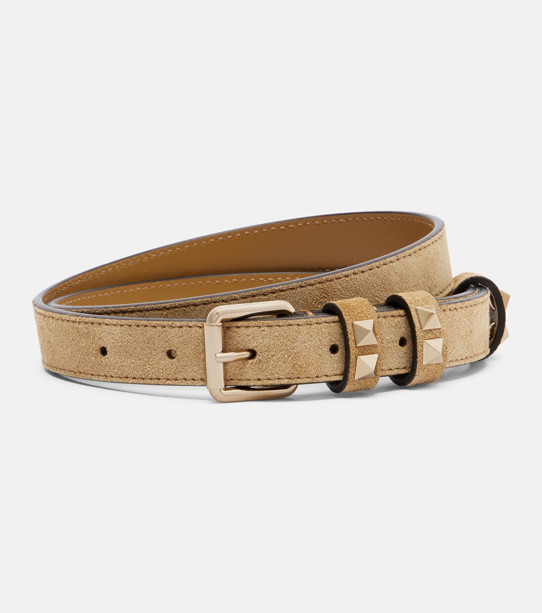 Rockstud suede belt | Valentino Garavani