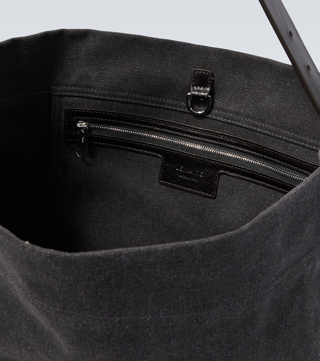 Belted canvas tote bag | Lemaire