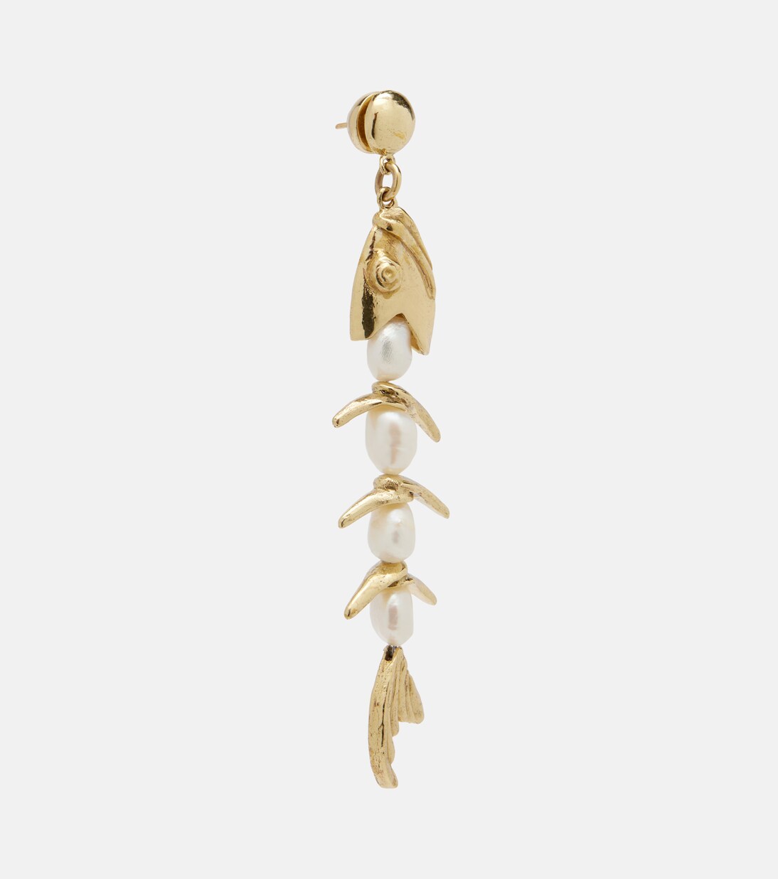 Boucles d'oreilles pendantes Calypso à ornement | Alémais