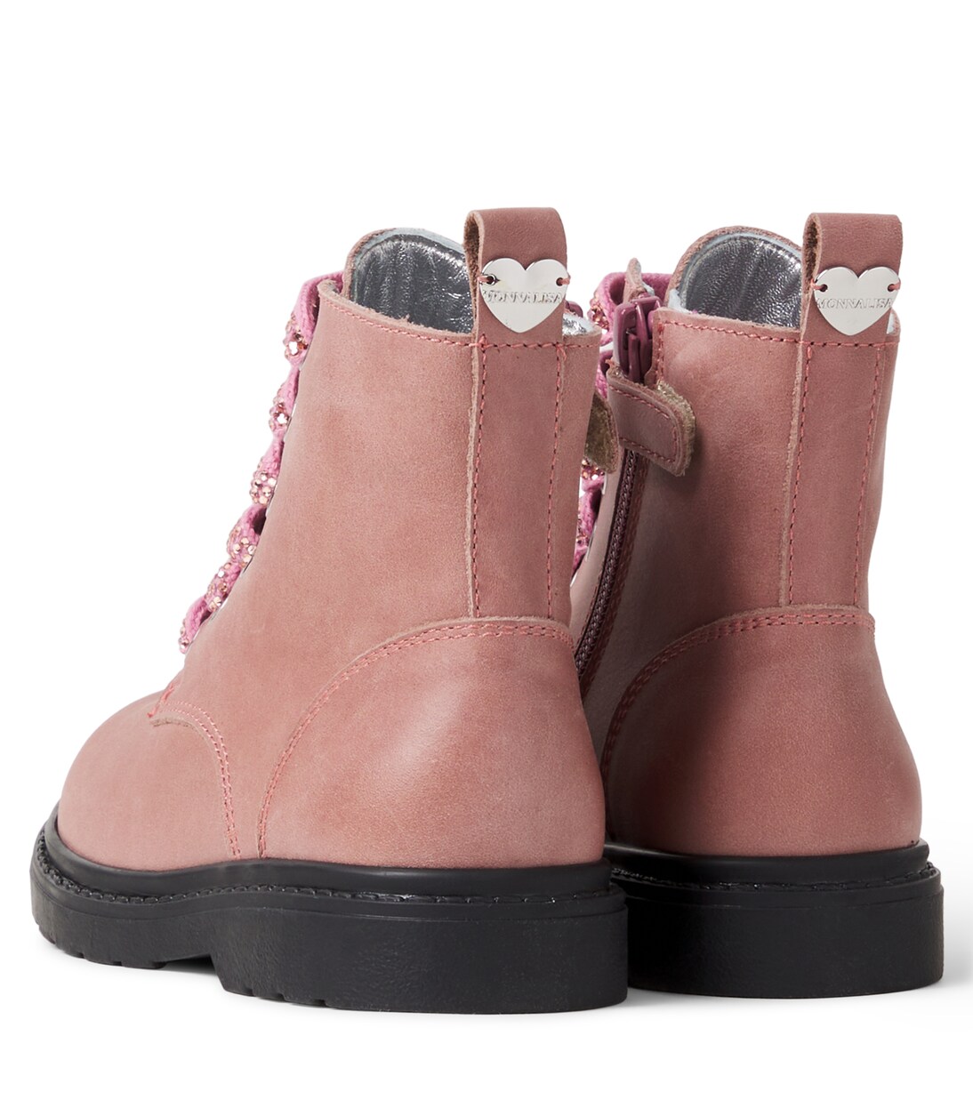 Botas de piel adornadas | Monnalisa