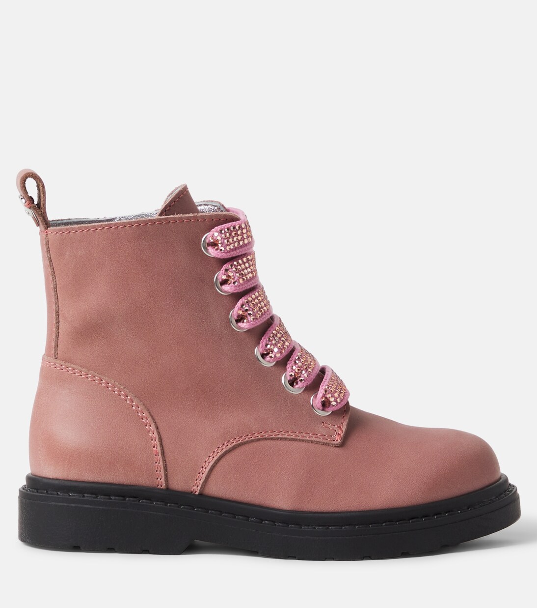 Botas de piel adornadas | Monnalisa