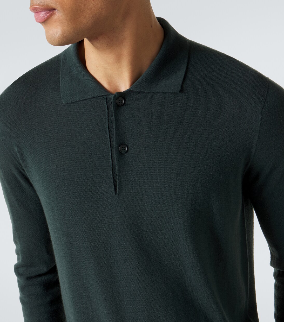 Selio cashmere polo sweater | The Row
