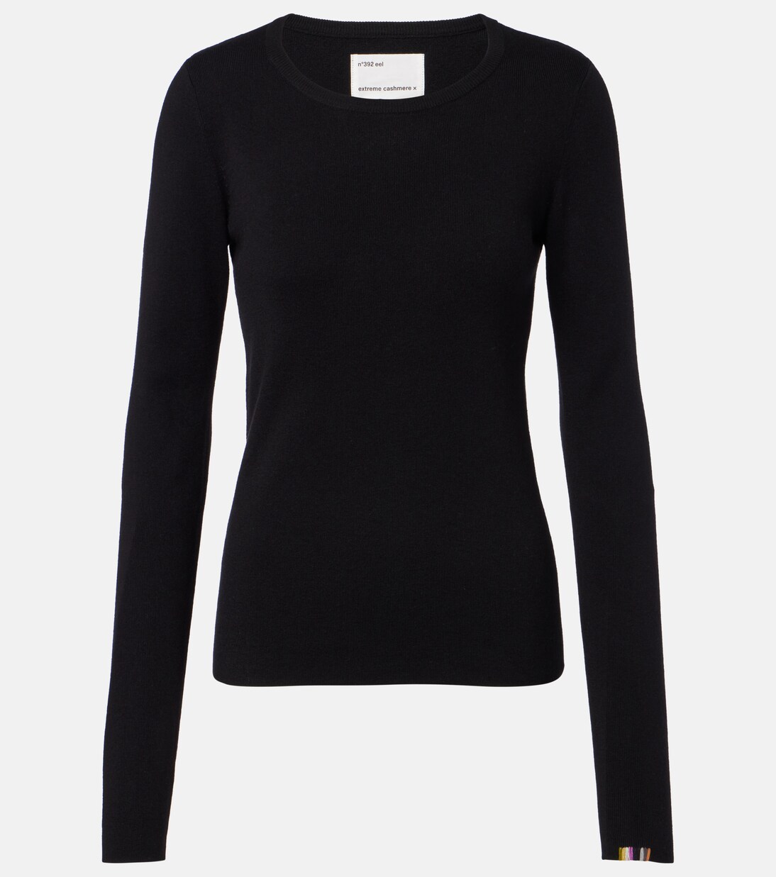 N°392 Eel cotton and cashmere top | Extreme Cashmere