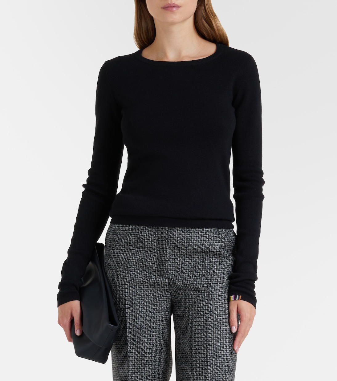 N°392 Eel cotton and cashmere top | Extreme Cashmere